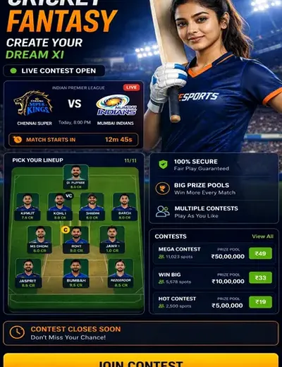 Allpaanel (allpaanel) fantasy cricket & matchday visual 3